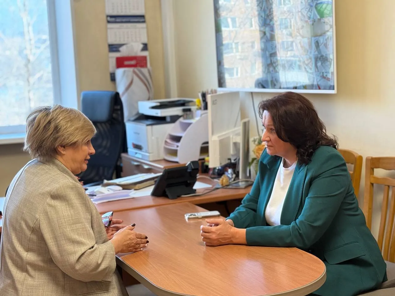 Главный врач ВКБ №4 Елена Новицкая посетила Губернаторский лицей для развития профориентационного сотрудничества