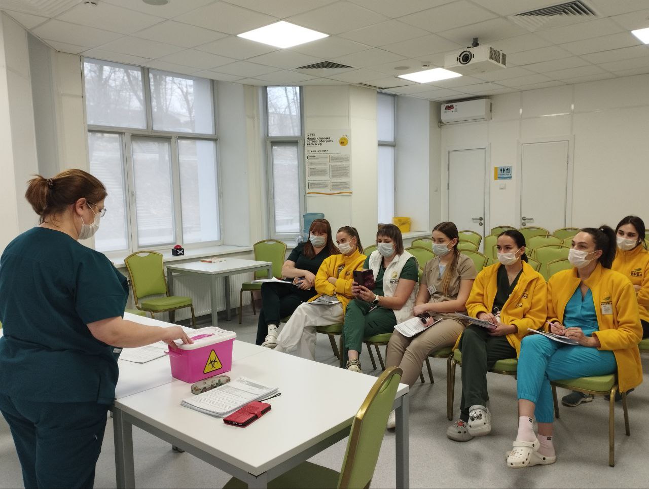 Обучение старших медицинских сестер по вопросам преаналитического этапа в лабораторной диагностике.